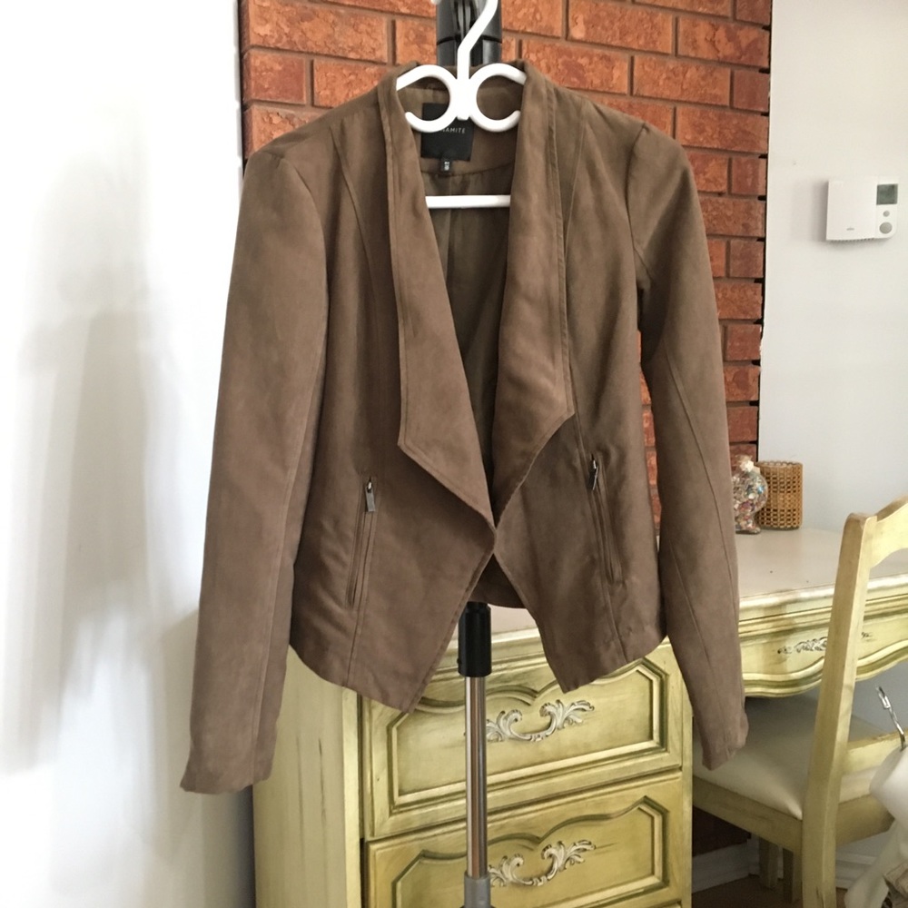 Dynamite Suede Jacket/ Blazer Jacket